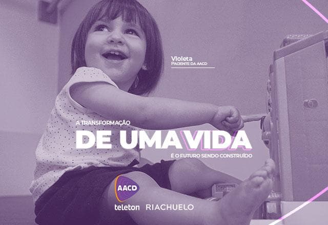 Parceria AACD, Teleton e Riachuelo