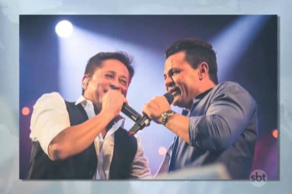 Confira os bastidores do show de Leonardo e Eduardo Costa